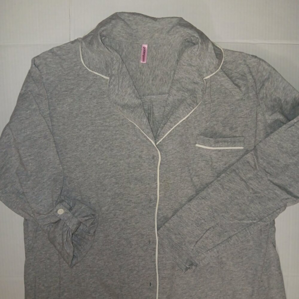 GOLDENPOINT CONVERTIBLE SLEEVES SHIRT ROBE - Picture 9 of 15